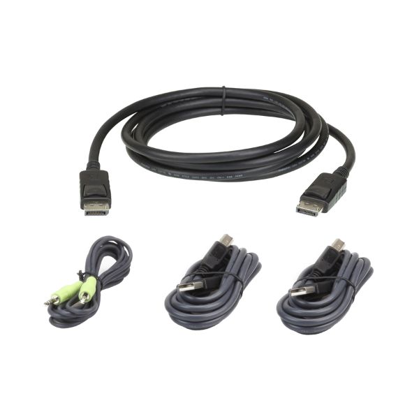 2L-7D02UDPX4 - Bộ cáp DisplayPort 1.2 /USB/SP Dài: 1.8M